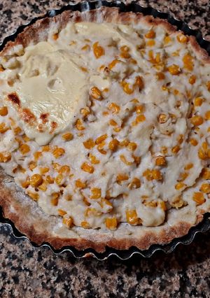 Una foto de Tarta de humita