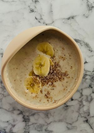 عکسی از دستور اوتمیل موزی رژیمی +۱ سال🍌🥛