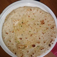A picture of Butter garlic paratha.