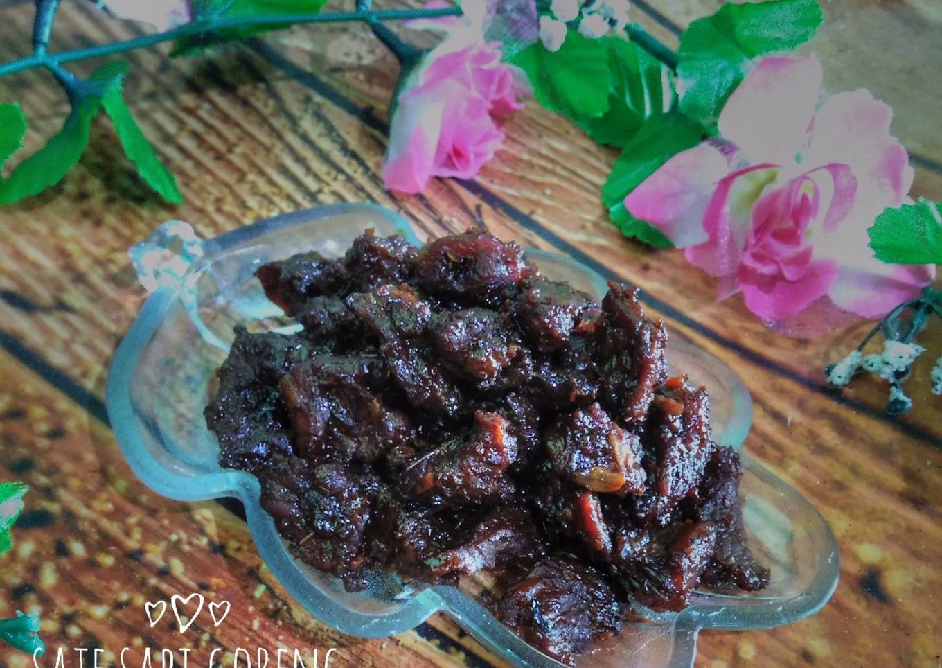 Sate Sapi Goreng