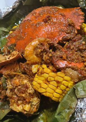 Foto resep Seafood Asap Bumbu Padang
