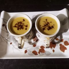 A picture of Hot Custard Coffee.