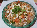Ensalada de legumbres(Garbanzos)