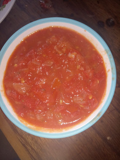 A picture of Pizzaiolla sauce.