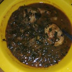 A picture of Fresh fish soup.