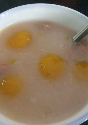 Hình của món Chè trôi bí lạc.