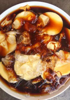 Hình của món Bánh flan trứng sữa.
