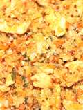 Arroz veggie agridoce com gambas