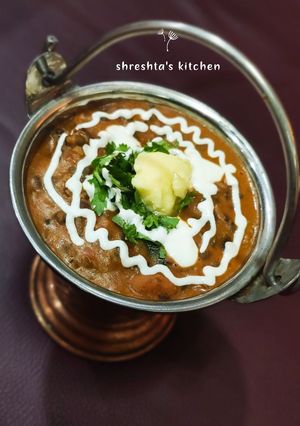 A picture of Dal makhani.
