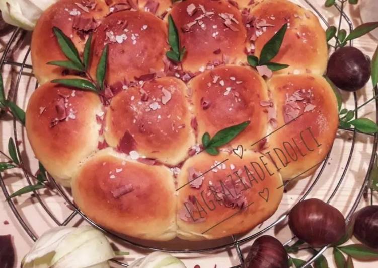 Steps to Prepare Ultimate Brioche Butchy salata con sorpresa (di Lagraziadeidolci)