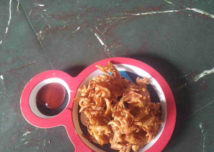 Recipe of Homemade Onion bhaja