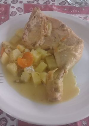Una foto de Pollo a la Naranja