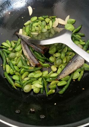 Foto resep Ikan asin tumis cmpr petai