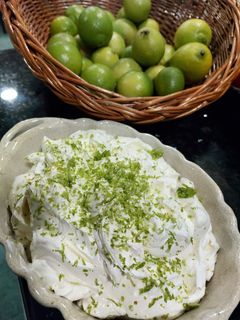 Foto de Mousse de lima