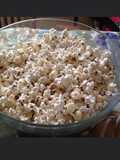 Pop corn « asticots » d Halloween