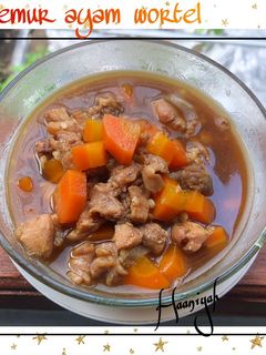Foto resep Semur ayam wortel