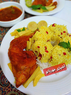 عکسی از دستور مرغ رستورانی