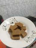 Agar agar gula merah+labu kuning