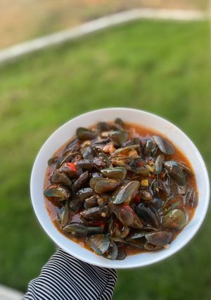 Foto resep Kerang Ijo saus padang