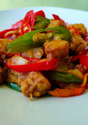 Foto resep Tempe Margarin Sauce Inggris ala Chef Muhammad - Masak 5 Menit