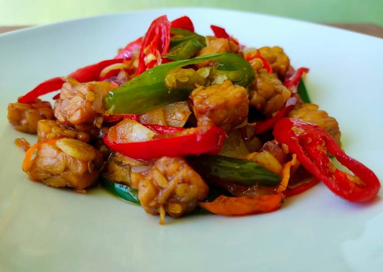 Resep Tempe Margarin Sauce Inggris ala Chef Muhammad - Masak 5 Menit Anti Gagal