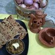 Sweet flavour some malai parathas