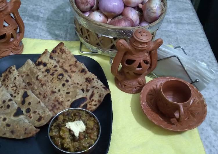 #sweet flavoursome malai parathas