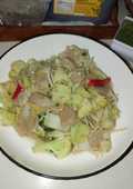 587. Cah Kembang Kol Jamur Enoki
