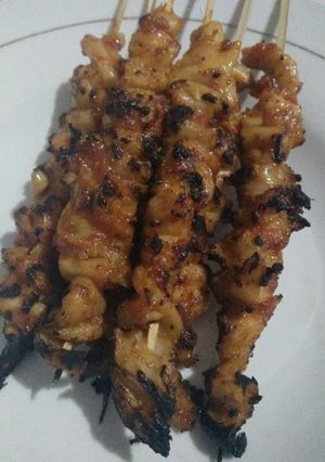 Foto resep Sate Jamur Bumbu Rujak [ DEBM ]