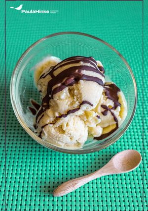 Foto principal de Helado de plátano y piña sin azúcar🍍 (Thermomix)