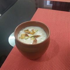 A picture of Shahi firni.
