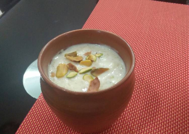 Recipe of Perfect Shahi firni