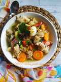206# sayur SOP tetelan jando dengan rempah