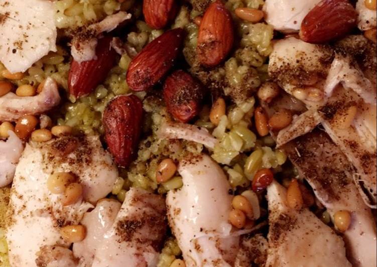 فريكة ورز عطريقة الحلبيه