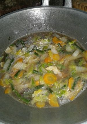 Foto resep Sayur sawi putih mix