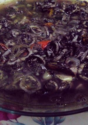 Foto resep Cumi Kuah Hitam