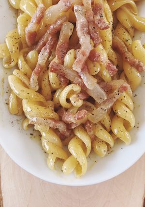 Foto di Gran fusilli alla carbonara