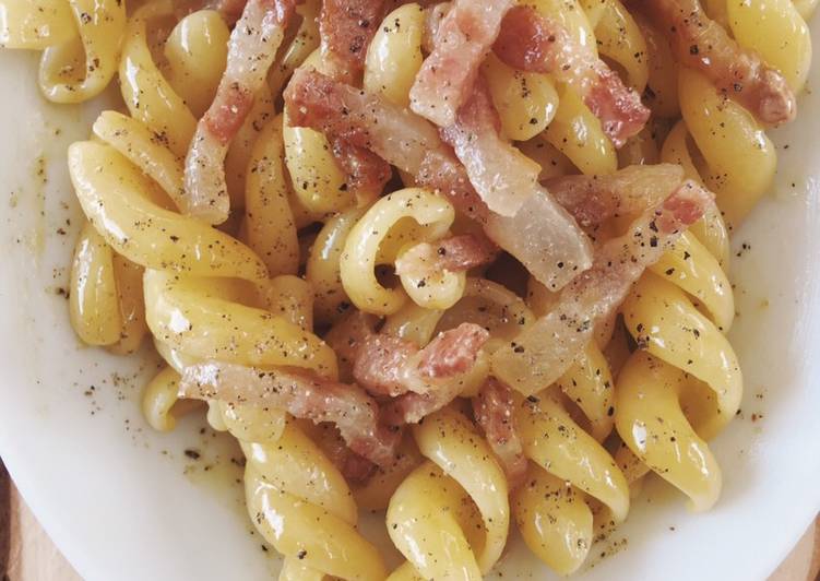 Gran fusilli alla carbonara