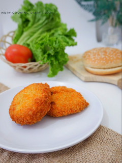 Foto resep Patty Ayam isi Burger