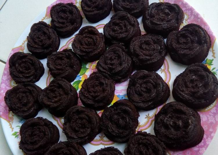 Bagaimana Membuat Brownies Mawar Modal dikit untung selangit yang Sempurna