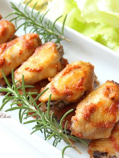 Bbq醬烤雞翅 (自製bbq醬) 的食譜成品照片