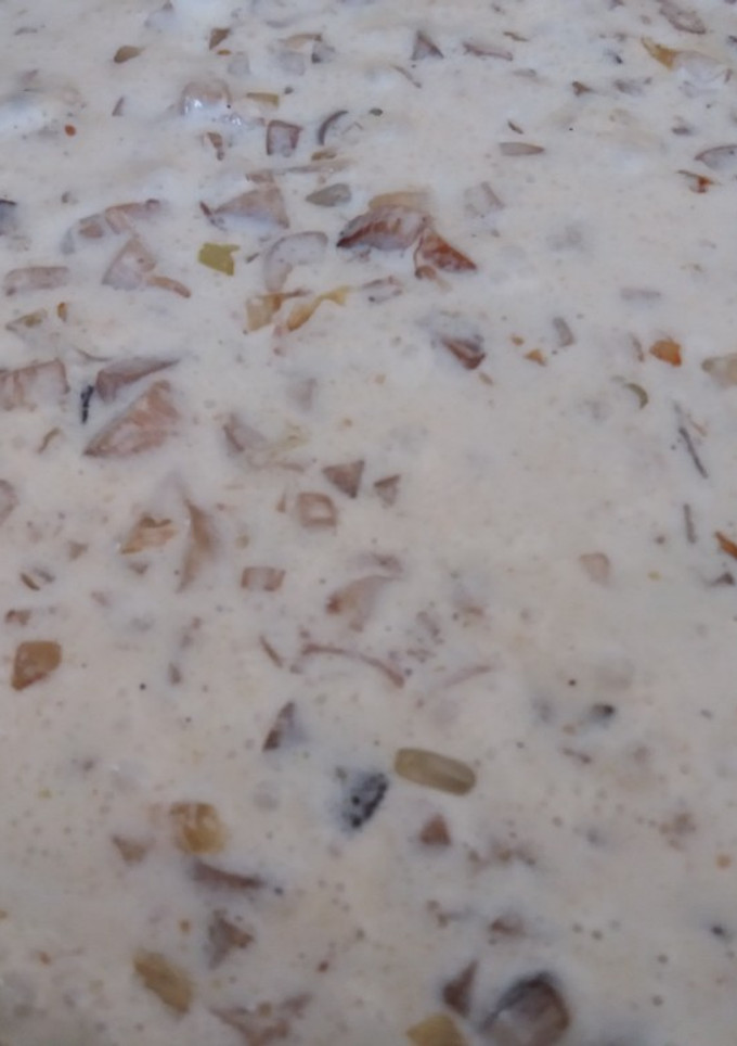 Una foto de Salsa de champiñones para Pasta🍄🍲