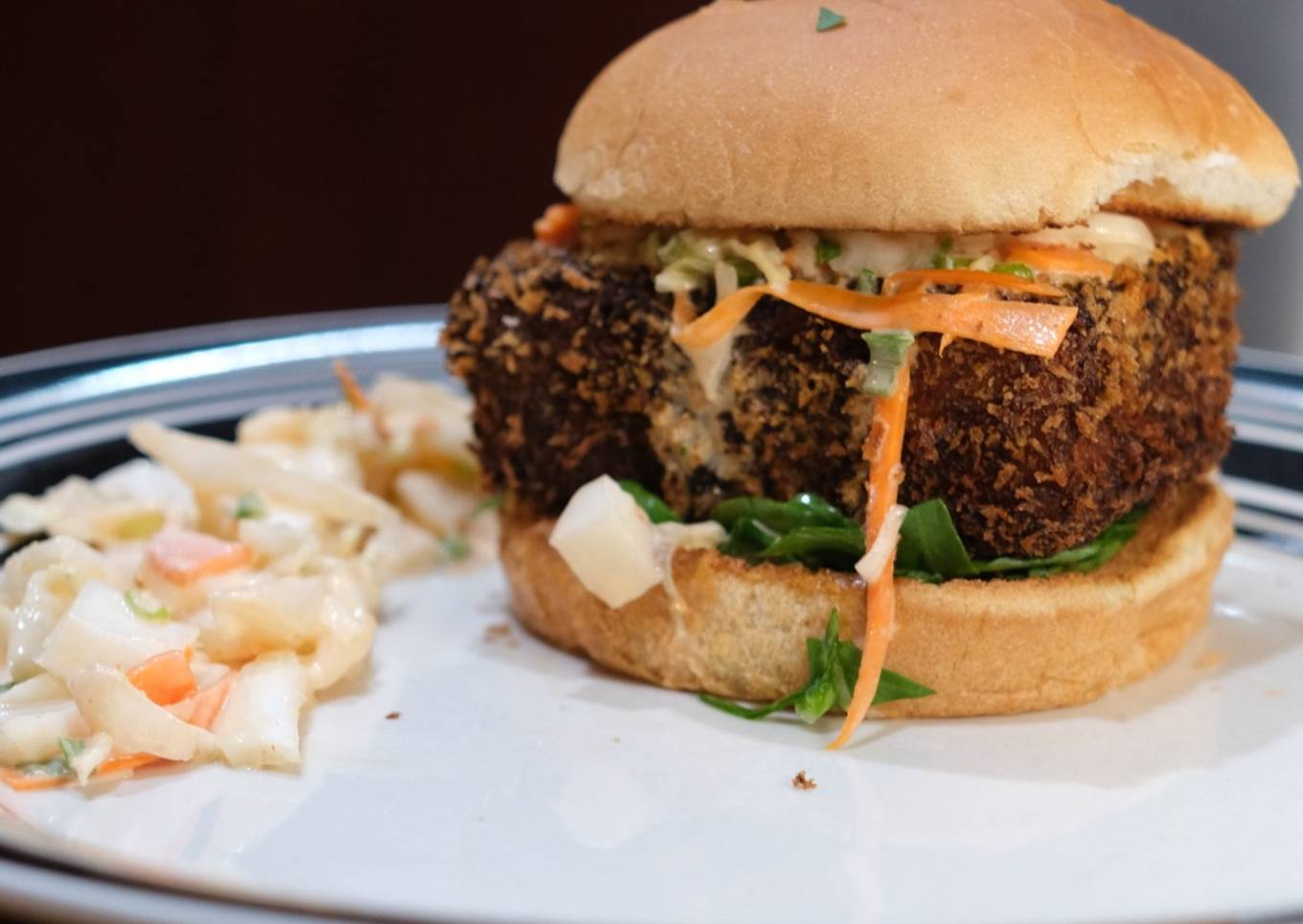 Crispy Veggie Burger Katsu