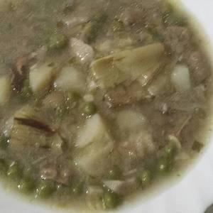 Alcachofas guisadas(receta vegetariana)