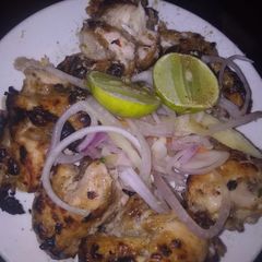 Chicken kababs A picture of Chicken kababs.