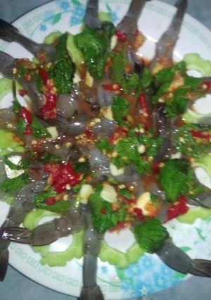 รูปของ กุ้งแช่น้ำ​ปลา