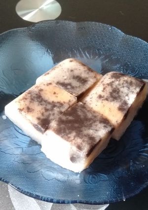 Foto resep Puding susu biskuit