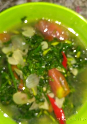 Foto resep Tumis daun pakis