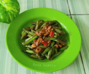 Resep Unik Oseng Buncis Udang Teriyaki Enak Sempurna