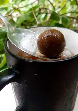 Hình của món Sấu ngâm.